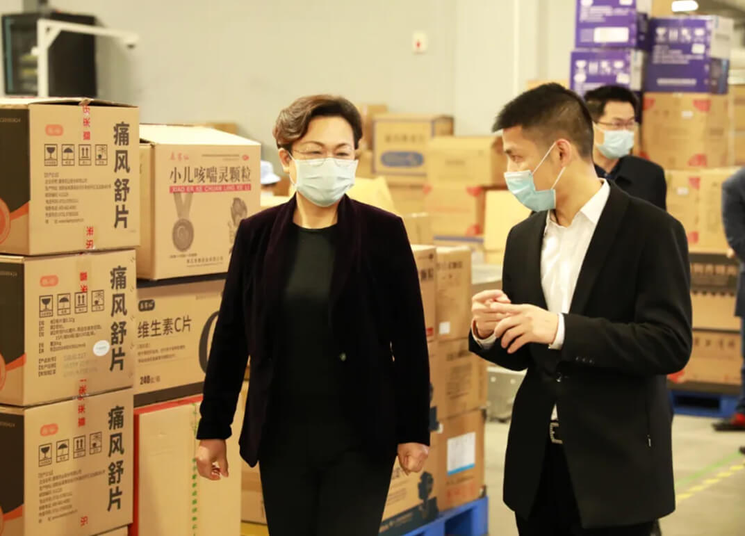 又一次赞许！湖南省委组织部副部长肖百灵视察凯发k8一触即发医药