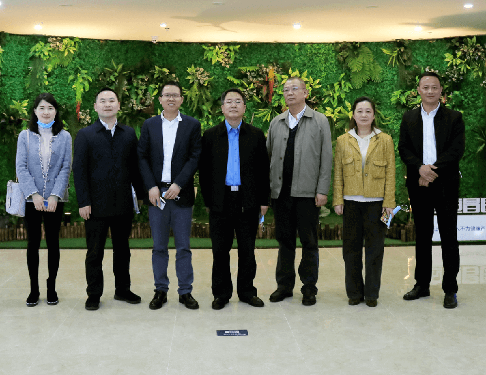 长沙市发改委党委委员雷光裕 一行莅临凯发k8一触即发医药视察调研