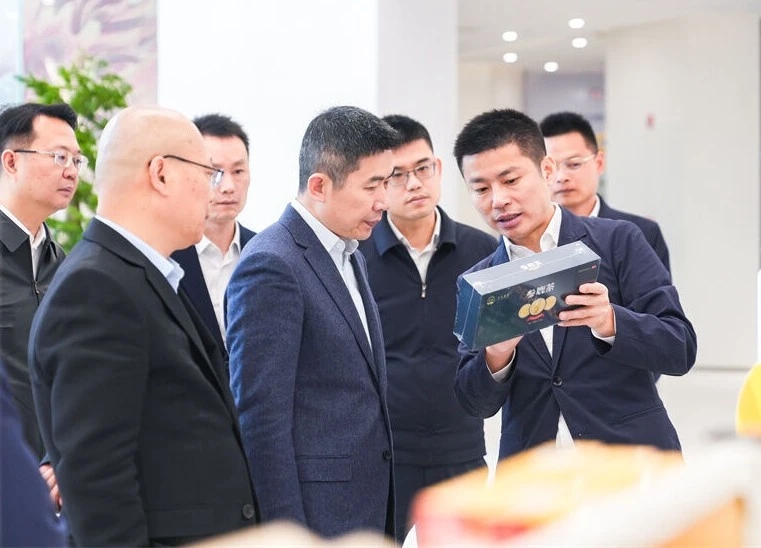 重庆市璧山区委副书记、区长江志斌调研凯发k8一触即发医药集团